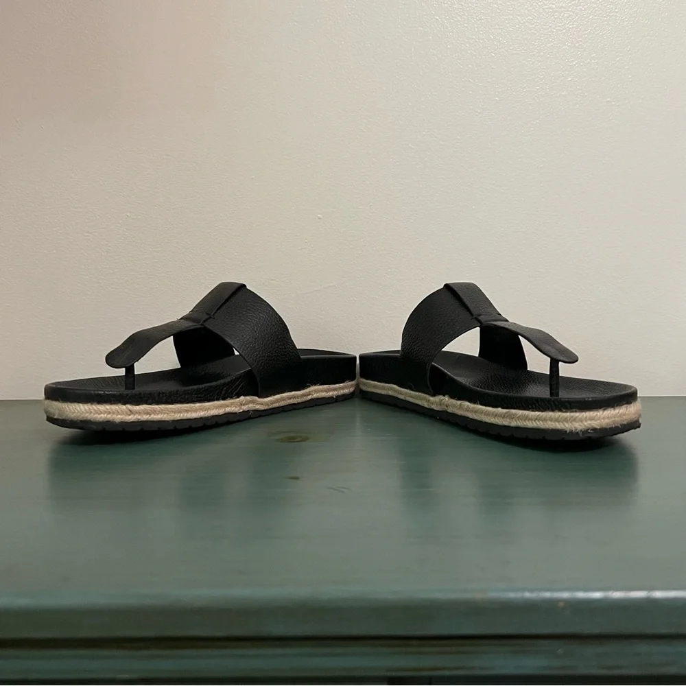 Com & Sens Lania Black Espadrille Sandals - Size‎ 9 boho beach